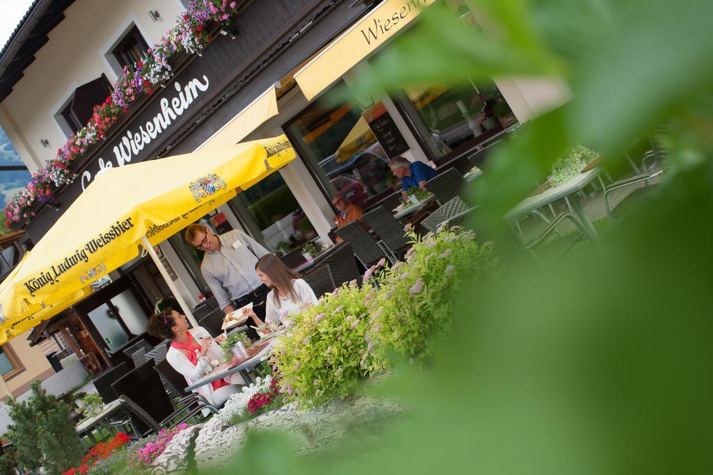 Restaurant Gaestehaus Wiesenheim Uderns Eksteriør billede