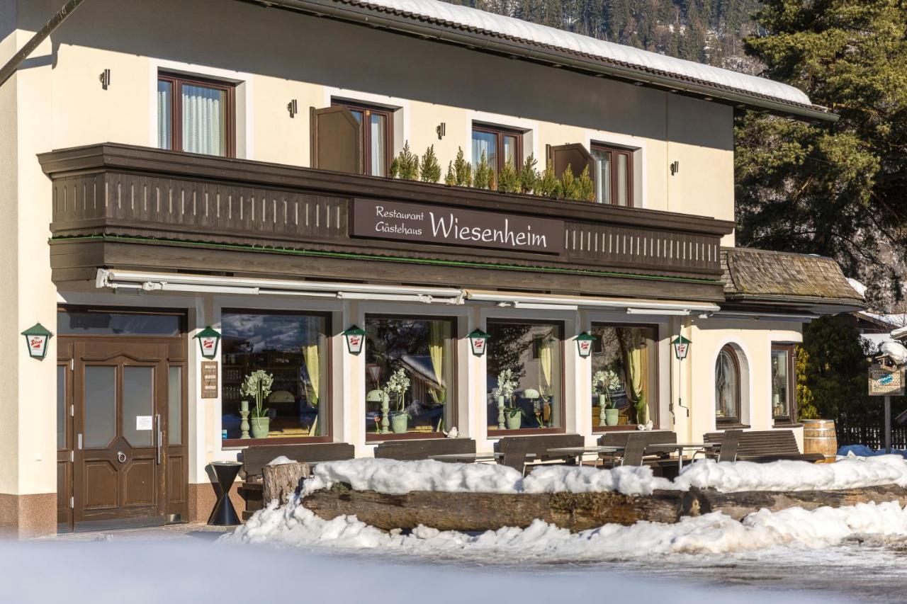 Restaurant Gaestehaus Wiesenheim Uderns Eksteriør billede